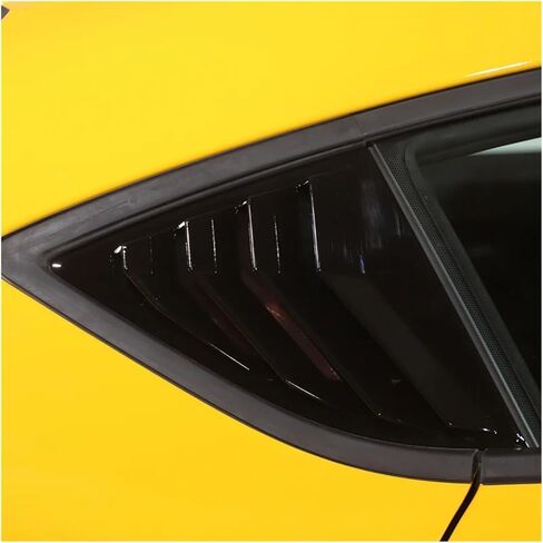 2PCS Car Rear Window Triangle Exterior ABS Shutter Deflector Decoration Modified Accessrories Compatible for Toyota GR Supra A90 2019-22(Matte Black) in Saudi Arabia