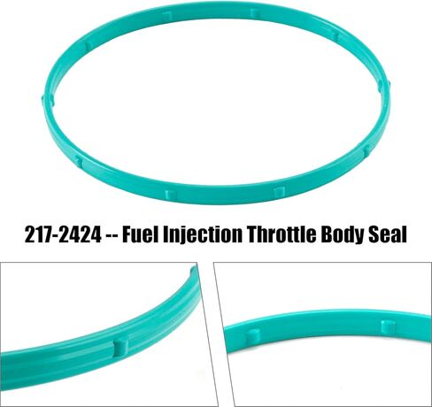 2PCS 217-2424 Fuel Injection Throttle Body Seal Gasket 12589235 Fit For Chevrolet Avalanche Express Silverado Suburban,For GMC Canyon Savana Sierra in Saudi Arabia