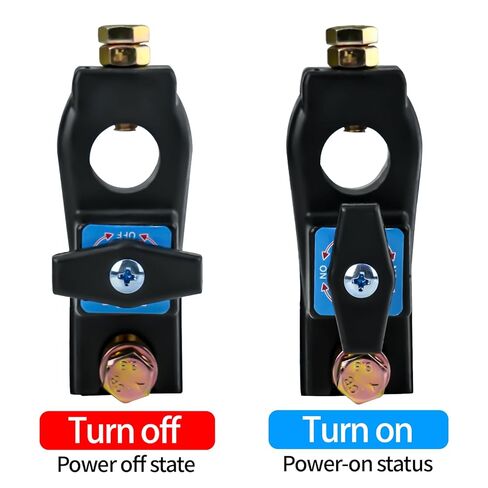 Battery Disconnect Switch 3pack, 12/24V Smart Car Battery Disconnect Isolator, Battery Shut Off Switch for Car, RV and Boat in Saudi Arabia