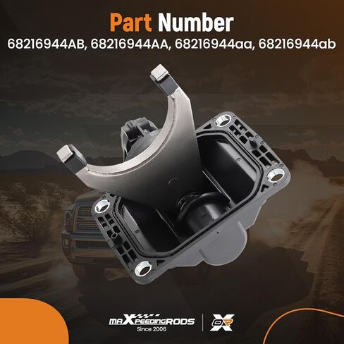 maXpeedingrods 4x4 4WD Front Axle Actuator Fork Disconnect for Ram 2500 3500 2013-2018, 68216944AB, 68216944AA, 68216944aa, 68216944ab in Saudi Arabia