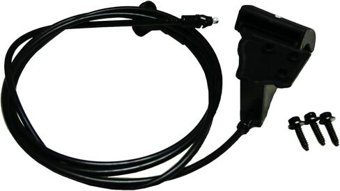 Hood Catch Release Cable with Handle Compatible with 2005 2006 2007 2008 2009 2010 Grand Cherokee 2006-2010 Commander Replaces 55394495AB in Saudi Arabia