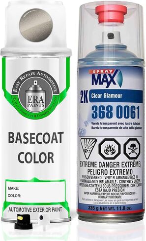 ERA Paints LY1Q - Dakar Beige Metallic for AUDI Exact Match Automotive Spray Paint Spray - Premium Kit w/ 2K 3680061 Clearcoat in Kuwait