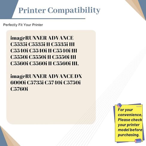 استبدال وحدة طبلة التصوير GPR-55 GPR55 المتوافقة مع Canon 0488C003BA لطابعة imageRUNNER Advance C5535i C5540i C5550i C5560i C5740i C5750i C5760i (عبوة واحدة أرجواني) in Kuwait