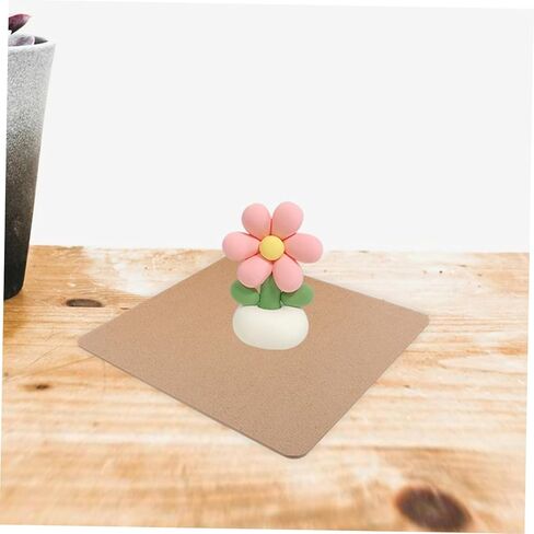 LIFKOME 10pcs Blank Wood Clay Board for Pottery Crafting for Projects and Clay Making and Lightweight Pottery Backing in Saudi Arabia
