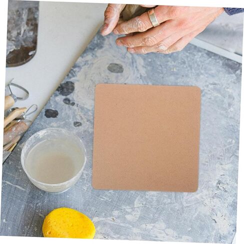 LIFKOME 10pcs Blank Wood Clay Board for Pottery Crafting for Projects and Clay Making and Lightweight Pottery Backing in Saudi Arabia