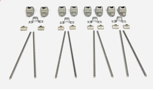 8 Rocker Arms, Push Rods & Lifters compatible with 1983-02 Jeep 2.5L 4 cyl Cherokee Wrangler in Saudi Arabia