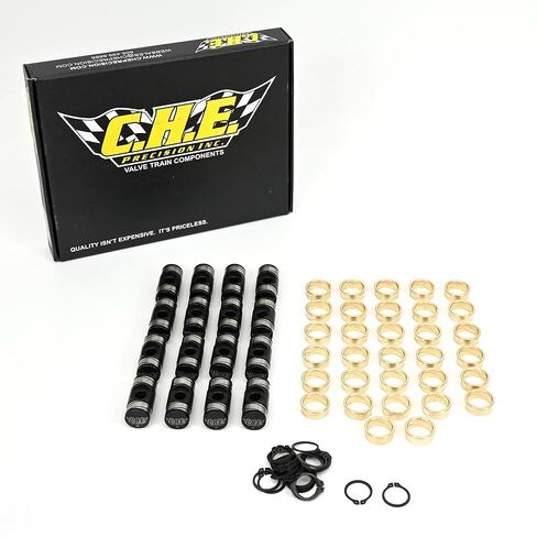 Che Precision 4290 LS7 & Gen V LT Bushing Trunnion Kit with Rocker Arm Bolts Included | Fits 6.2L 7.0L LS7 LT1 LT4 L83 L84 L86 L87 Z06 427 Engines | Upgraded Rocker Trunnion Conversion Kit in Saudi Arabia