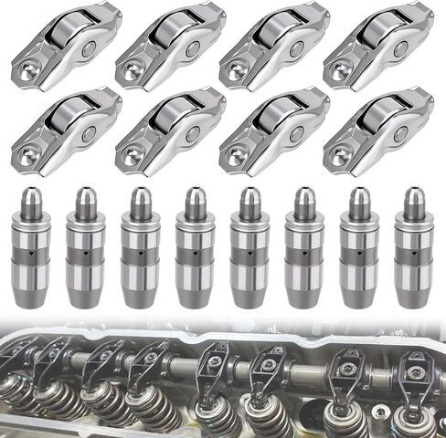 8 قطع F8AZ-6564-AA مجموعة أذرع الروك والصمامات متوافقة مع محركات Ford F150 Mustang Expedition E350 Lincoln Mercury 1992-2019 4.6L 5.4L 6.8L، استبدال # JB-2271 F6AZ-6564-AA F2AZ-6564-A MR-929 in Kuwait