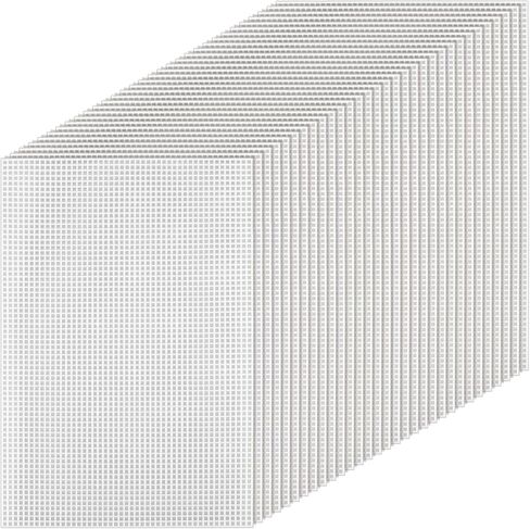 30pcs Plastic Canvas Mesh Sheets, 2.5mm Grid Plastic Canvas Sheets, 7 Count Needlepoint Eye Mesh for Embroidery Crafting, Acrylic Yarn Crafting, Knit and Crochet DIY Projects 30 x 20cm/11.81" x 7.87" in Saudi Arabia