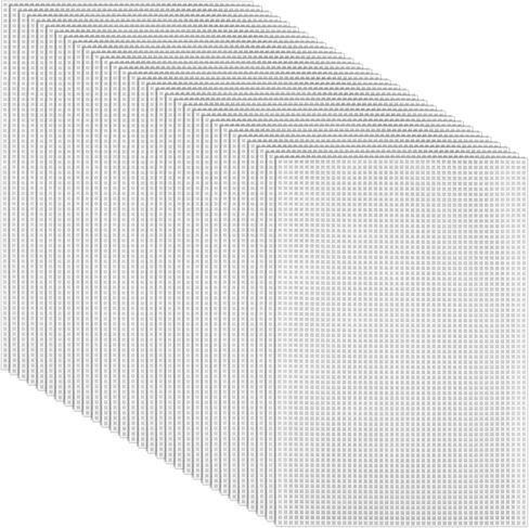 30pcs Plastic Canvas Mesh Sheets, 2.5mm Grid Plastic Canvas Sheets, 7 Count Needlepoint Eye Mesh for Embroidery Crafting, Acrylic Yarn Crafting, Knit and Crochet DIY Projects 30 x 20cm/11.81" x 7.87" in Saudi Arabia