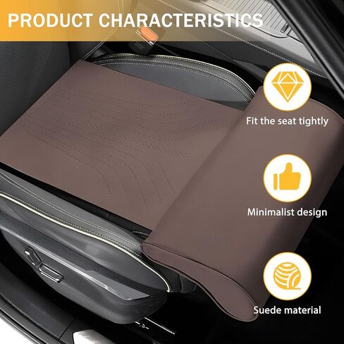 HZEL Car Seat Extender Leg Support Cushion, Lengthen Memory Foam Vehicle Front Seat Leg Support Extension Pad for Driving, Comfortable Automobile Extended Thigh Pillow, Universal Fit (Black) in Saudi Arabia