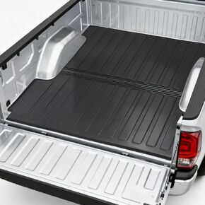 حصيرة سرير شاحنة Tsumbay لسيارة Toyota Tacoma 2024 2025، بطانة سرير TPE مناسبة لجميع الأحوال الجوية، حماية شديدة التحمل مضادة للانزلاق، قطعة واحدة باللون الأسود in Kuwait