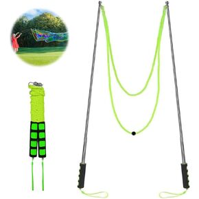 عبوتان من عصا الفقاعات العملاقة - أعواد منفاخ الفقاعات التليسكوبية المصنوعة من الفولاذ المقاوم للصدأ للأطفال والكبار - لعبة صانع الفقاعات الخارجية للحديقة والمنتزه والشاطئ وحفلات أعياد الميلاد والمرح الصيفي in Kuwait