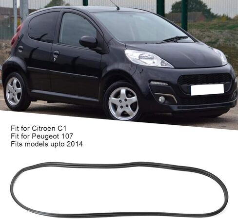 Rear Tailgate Boot Seal Strip, B0000651380 Fit for Peugeot 107 and C1, Direct OE Replacement Weatherstrip in Saudi Arabia