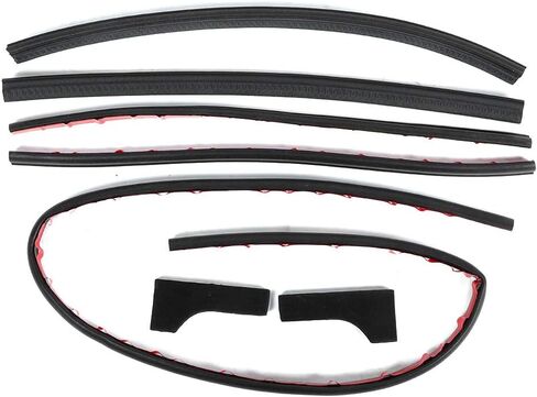 5PCS Rubber Tailgate Seal Kit, and Gasket Set Fit for 2010 2019 in Saudi Arabia