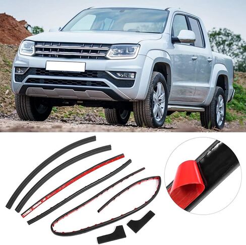 5PCS Rubber Tailgate Seal Kit, and Gasket Set Fit for 2010 2019 in Saudi Arabia