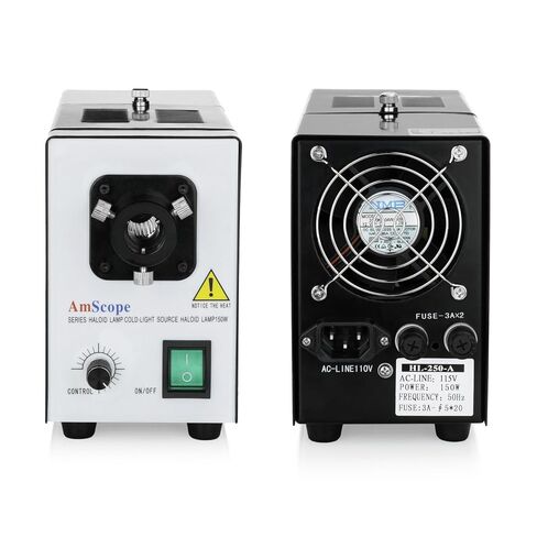 AmScope HL250-AR 150W الألياف البصرية المجهر الدائري المنور - جديد! in Saudi Arabia