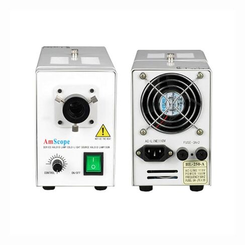 AmScope HL250-AR 150W الألياف البصرية المجهر الدائري المنور - جديد! in Saudi Arabia