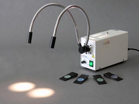 AmScope HL250-AR 150W الألياف البصرية المجهر الدائري المنور - جديد! in Saudi Arabia