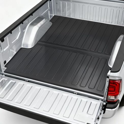 Tsumbay Truck Bed Mat for Toyota Tacoma 2024 2025, Custom Fit TPE All-Weather Bed Liner, Heavy-Duty Anti-Slip Cargo Mat Protection, 1PC Black in Saudi Arabia