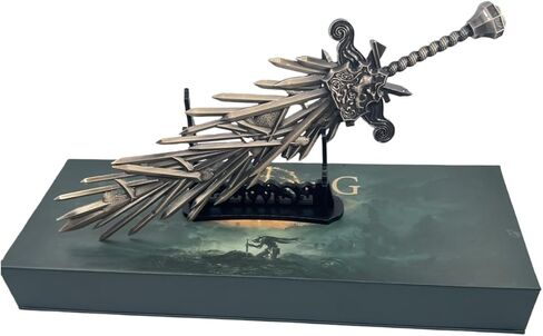 Superbuybox Game Elden Ring DLC Nightreign 12''30cm Grafted Blade Greatsword Giftbox Martial Arts Game Collection Gift Desk Decor w/Display Stand in Saudi Arabia