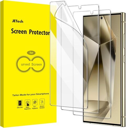 واقي شاشة JETech لهاتف Samsung Galaxy S10e، طبقة TPU Ultra HD، صديق للحافظة، عبوتان in Saudi Arabia