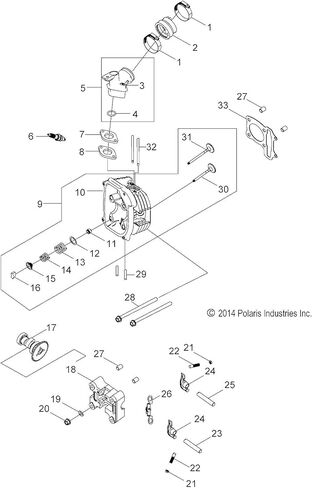 بولاريس 0454520 عمود السحب الروك RZR EFI 170 2009-2021 in Saudi Arabia