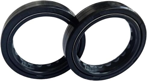 38x50x11 38*50 الجبهة صدمة شوكة المثبط مانع تسرب زيت العمود 38 50 غطاء غبار ل FZX250 FZX 250 1987-88 5GJ-23145-00 (2 قطعة ختم 2 قطعة غطاء) in Kuwait