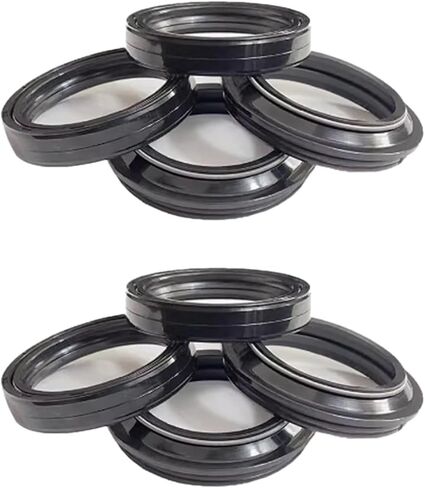 43x54x11 43*54 الجبهة صدمة شوكة المثبط مانع تسرب زيت العمود 43 54 غطاء غبار ل 749S 749 S 2003-2006 749R 2003-2007 (4 قطعة ختم 4 قطعة غطاء) in Kuwait