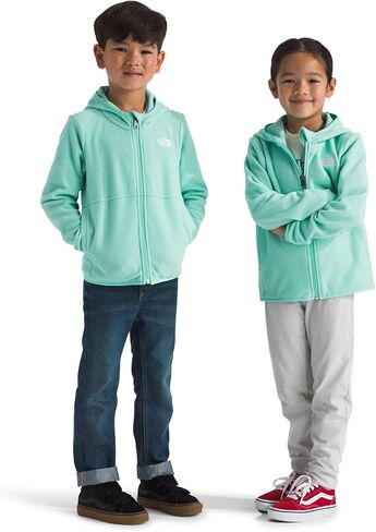 هودي بسحاب كامل للأطفال من THE NORTH FACE، طباعة زهور متاهة الزعفران البنفسجي، 5 in Kuwait