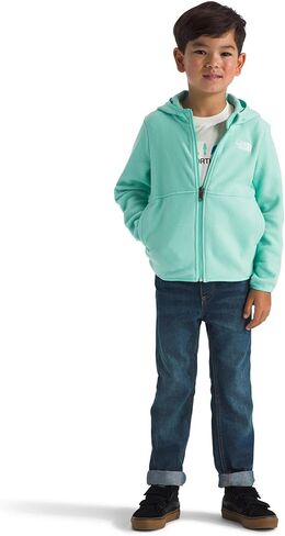 هودي بسحاب كامل للأطفال من THE NORTH FACE، طباعة زهور متاهة الزعفران البنفسجي، 5 in Kuwait