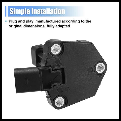 Engine Oil Level Sensor for Audi A4 A5 A6 A7 Q5 Q7 S4 S5 Oil Level Sending Unit Replace 03C907660H 03C907660D 03C907660H Replacement Durable Material in Saudi Arabia