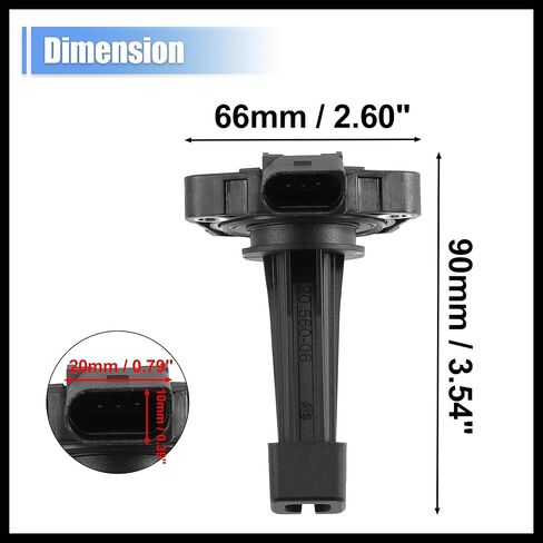 Engine Oil Level Sensor for Audi A4 A5 A6 A7 Q5 Q7 S4 S5 Oil Level Sending Unit Replace 03C907660H 03C907660D 03C907660H Replacement Durable Material in Saudi Arabia