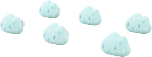 16Pcs Duvet Pin Comforter Clips, Duvet Fasteners with Detachable Cloud Shape, Prevent Quilt Shifting for Duvet Cover Insert Holder, Universal Button Pins for Quilt Cushions Curtain (Green) in Saudi Arabia