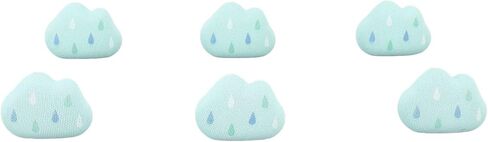 16Pcs Duvet Pin Comforter Clips, Duvet Fasteners with Detachable Cloud Shape, Prevent Quilt Shifting for Duvet Cover Insert Holder, Universal Button Pins for Quilt Cushions Curtain (Green) in Saudi Arabia