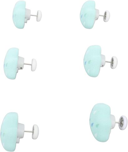 16Pcs Duvet Pin Comforter Clips, Duvet Fasteners with Detachable Cloud Shape, Prevent Quilt Shifting for Duvet Cover Insert Holder, Universal Button Pins for Quilt Cushions Curtain (Green) in Saudi Arabia