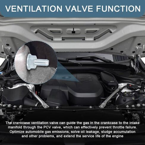 صمام PCV، صمامات تهوية علبة المرافق للسيارات، استبدال تهوية علبة المرافق الإيجابية مع غسالة متوافقة مع Honda CRV Accord Civic ILX، استبدل OEM # 17130PNDA01، 17130RBBA01 in Saudi Arabia