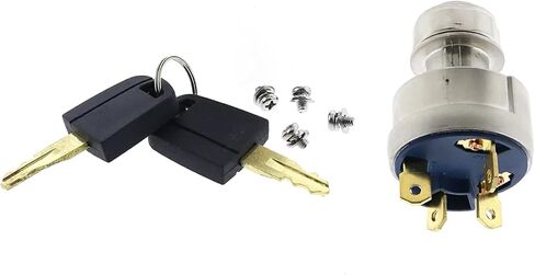 4 مفتاح إشعال مفتاح طرفي مع مفتاح 237-3530 2373530 CA2373530 متوافق مع محرك كاتربيلر CAT 303CR 304CR 305CR حفارة هيدروليكية صغيرة K4N S4L2 S3L2 in Saudi Arabia
