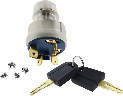 4 مفتاح إشعال مفتاح طرفي مع مفتاح 237-3530 2373530 CA2373530 متوافق مع محرك كاتربيلر CAT 303CR 304CR 305CR حفارة هيدروليكية صغيرة K4N S4L2 S3L2 in Saudi Arabia