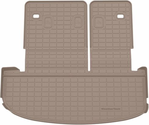 Weathertech SeatBack Cargo Liner HP for Kia Telluride, Behind 3rd Row (401512IM), Black in Kuwait