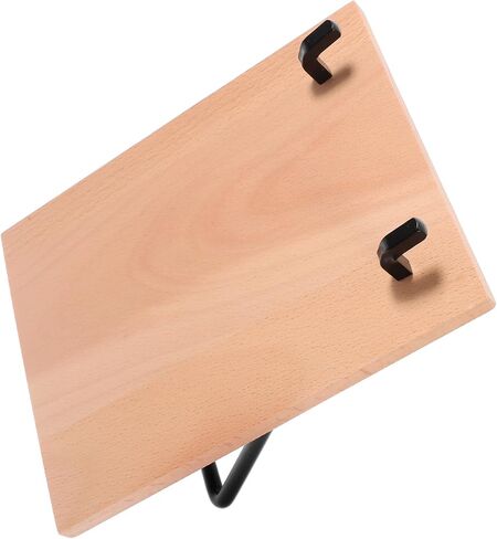 Sleek Iron Desk Calendar Holder with Robust Support for Stable Desktop Display Classic Office Decor Accessory for Home and Office Calendar Rack in Saudi Arabia