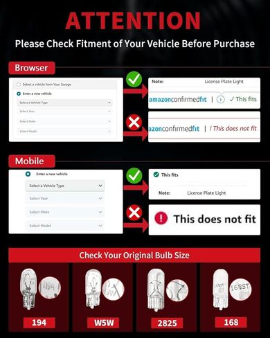 LASFIT L2 1156 LED Bulbs Reverse Lights,2024 Upgraded 500% Brighter 7506 P21W 1003 BA15S LED Lamps with Projector Lens Replacement for Backup Daytime Running Lights, 6000K Xenon White,2pcs in Kuwait