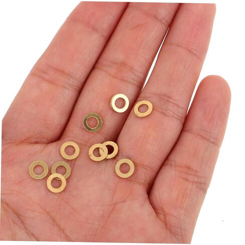 Tofficu 10pcs Handmade Fan Repair Parts Rivet Spacer Fasteners for Folding Fans DIY Hand Repair Accessory Kit in Saudi Arabia