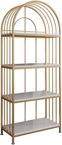 Bookshelf Nordic Living Room Partition Multi-Layer Bookshelf Home Bedroom Floor Storage Rack Bookshelves and Bookcases in Saudi Arabia