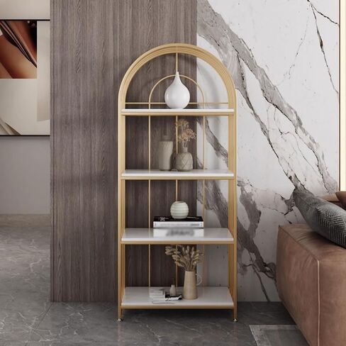 Bookshelf Nordic Living Room Partition Multi-Layer Bookshelf Home Bedroom Floor Storage Rack Bookshelves and Bookcases in Saudi Arabia