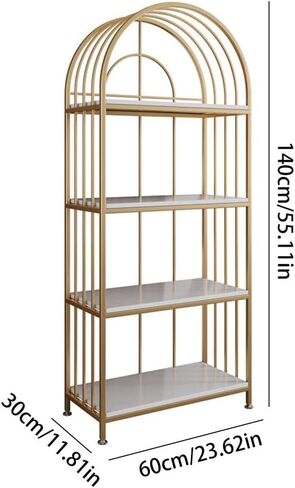 Bookshelf Nordic Living Room Partition Multi-Layer Bookshelf Home Bedroom Floor Storage Rack Bookshelves and Bookcases in Saudi Arabia