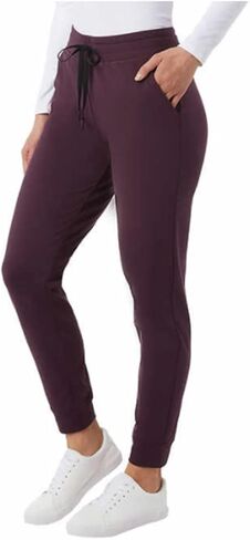 32 Degrees Ladies' Tech Fleece Jogger (Morning Fig, Large) in Saudi Arabia