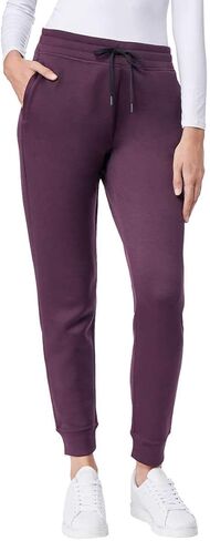 32 Degrees Ladies' Tech Fleece Jogger (Morning Fig, Large) in Saudi Arabia