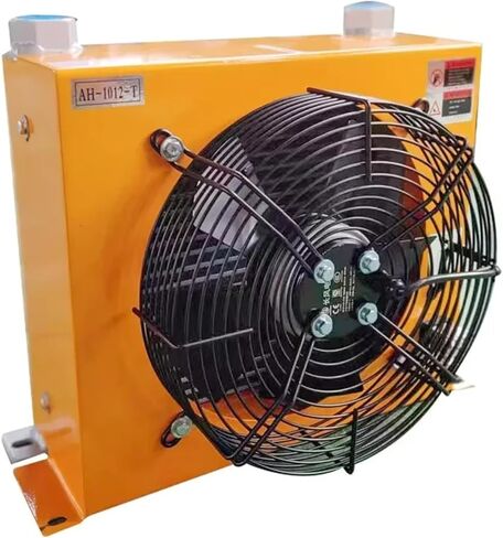 Hydraulic Air Cooler 100L/min AH1012T-CA DC12V AC220 Air-Cooled Oil Radiator For Fuel Tank Cooling Fan Versatile Applications(DC 12V) in Saudi Arabia