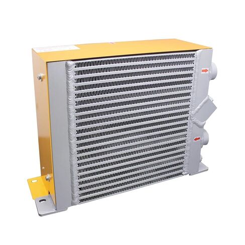 Hydraulic Radiator Air Cooler with Back Pressure Bypass Valve AH1012T1-CA 100L/min Cooling Excavator Rapid Reduce Temperature(AC380V) in Saudi Arabia